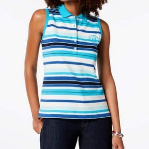 Tommy Hilfiger sleeveless polo top